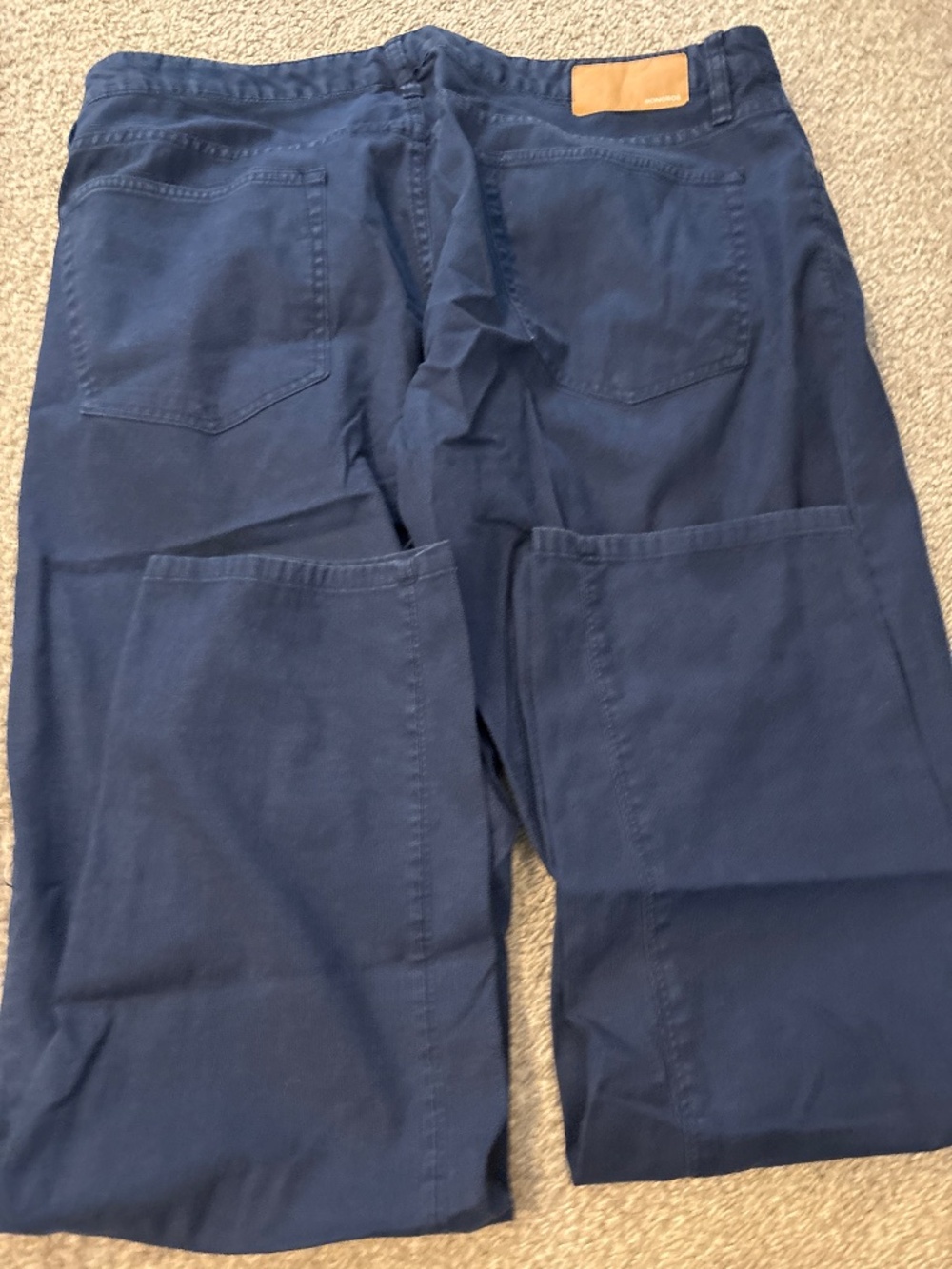 Navy slacks - Picture 2 of 2